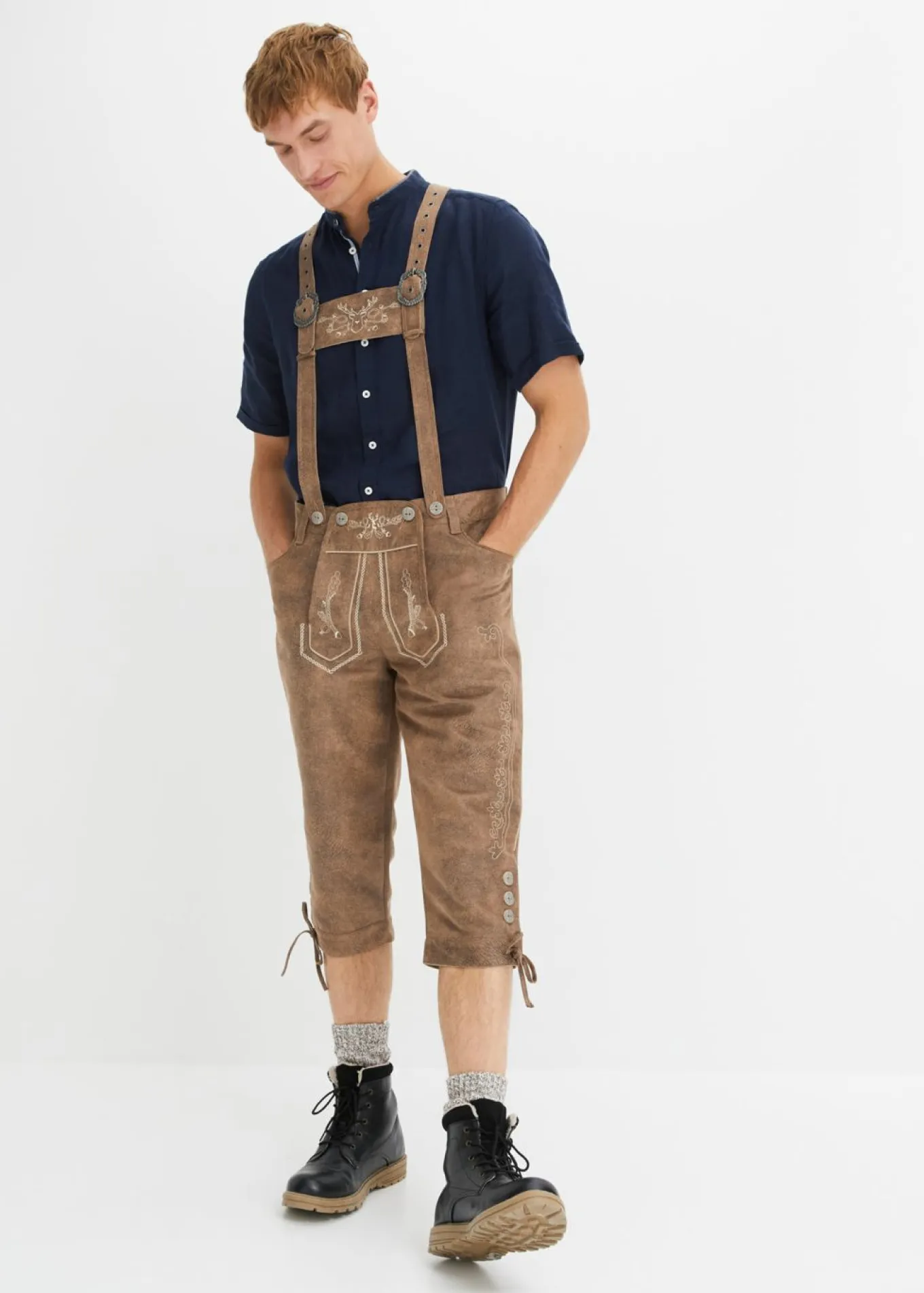 Pantalón de traje tradicional tirolés
