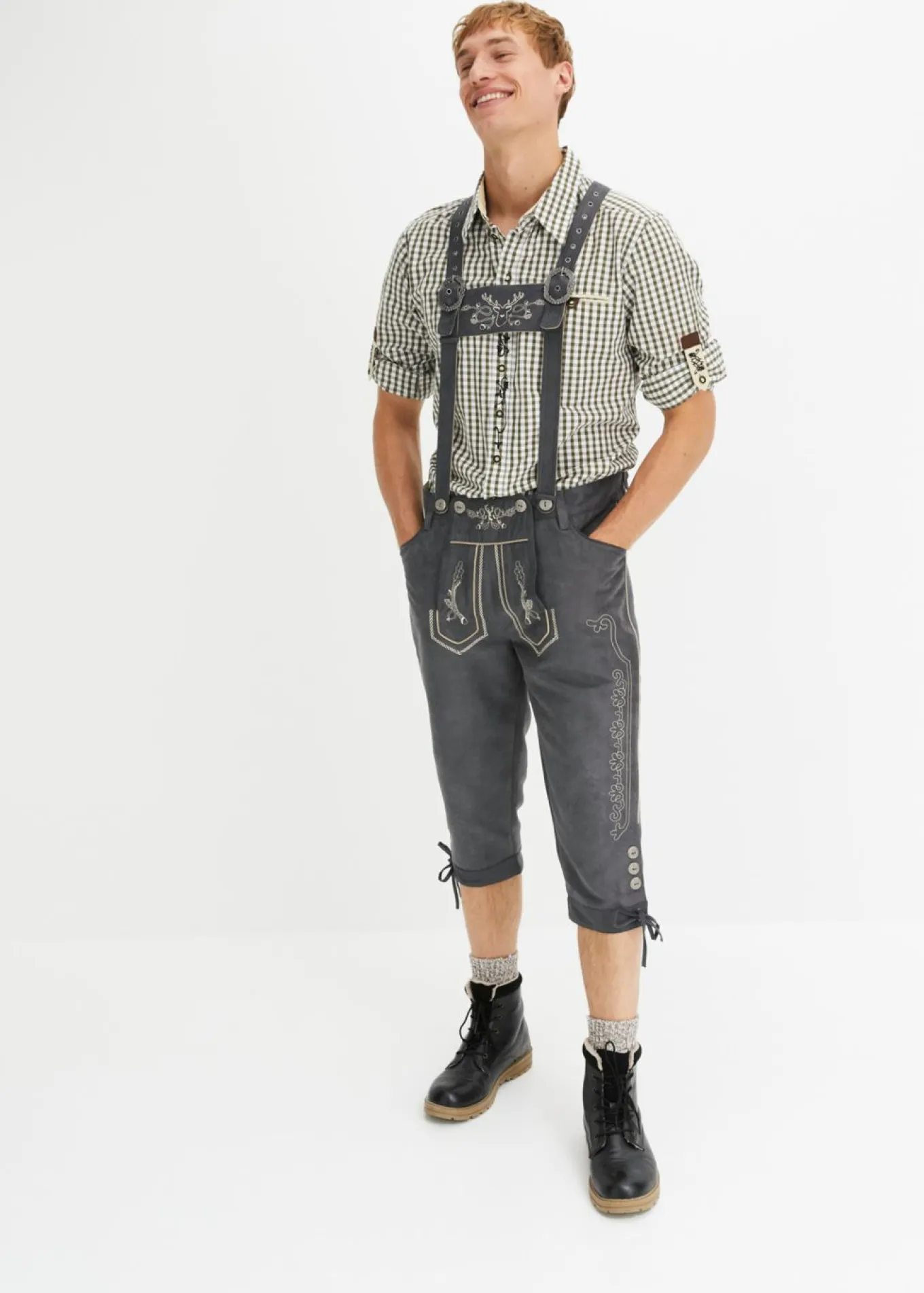 Pantalón de traje tradicional tirolés