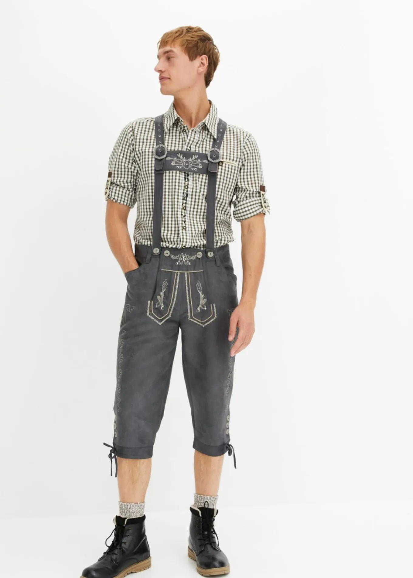 Pantalón de traje tradicional tirolés