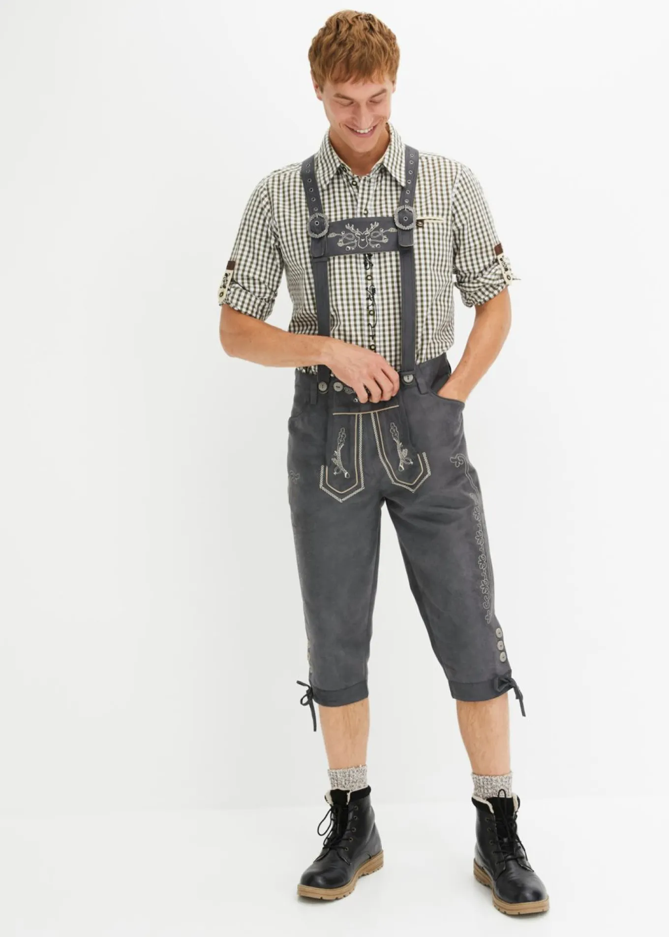 Pantalón de traje tradicional tirolés