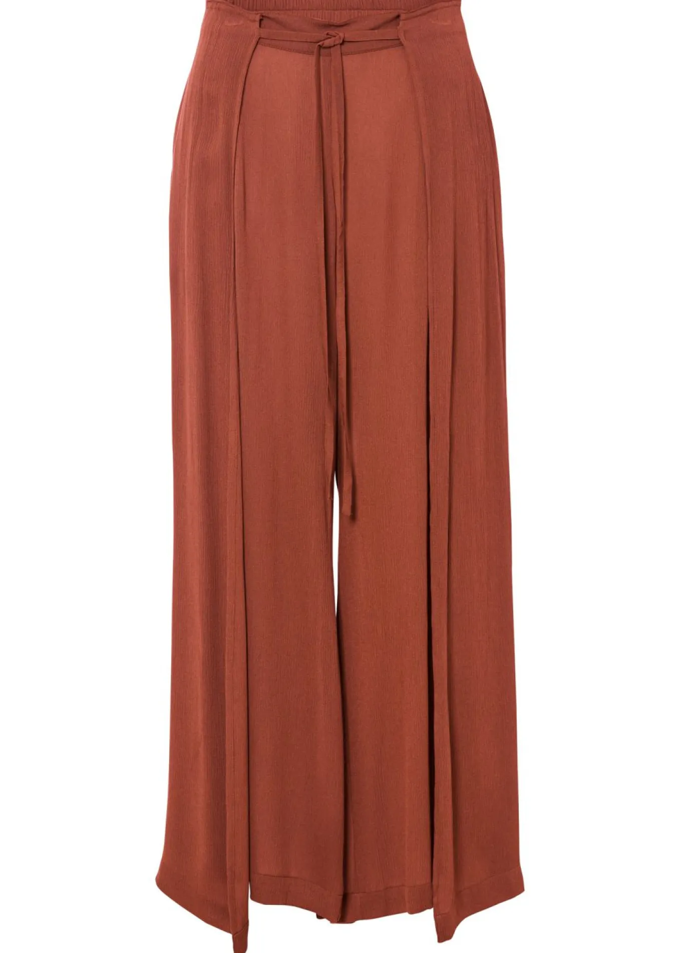 Pantalón de viscosa fluida