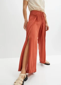 Pantalón de viscosa fluida