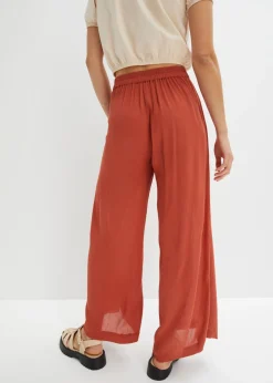 Pantalón de viscosa fluida