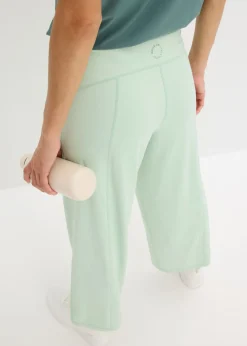 Pantalón deportivo con pernera ancha y material de secado rápido
