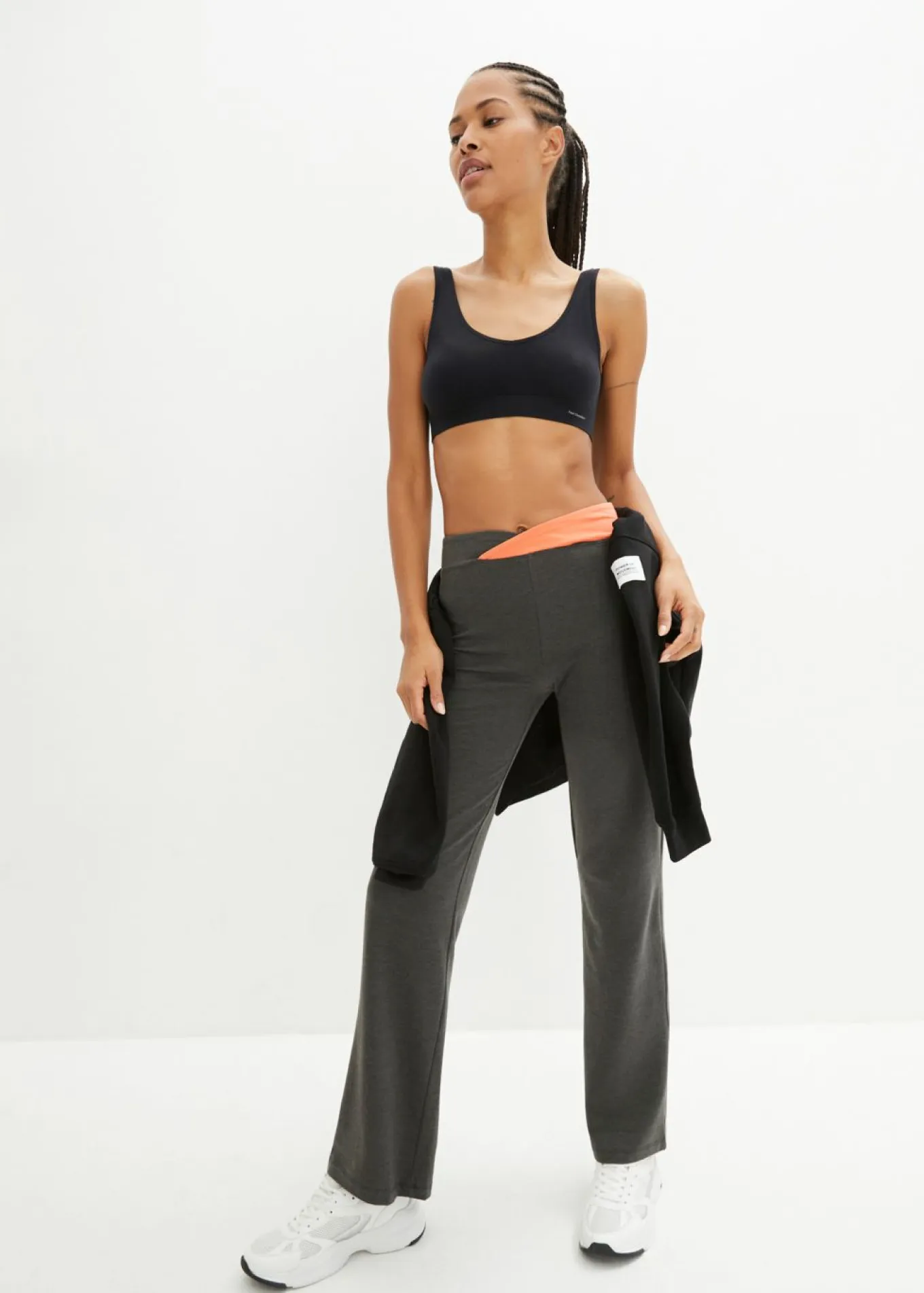 Pantalón deportivo de algodón, bootcut (2 unidades)