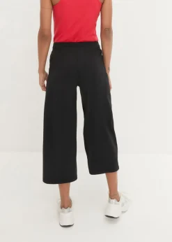 Pantalón deportivo hasta la pantorrilla de material de secado rápido