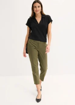 Pantalón ejecutivo de largo capri