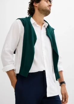 Pantalón elegante con pinzas y corte regular