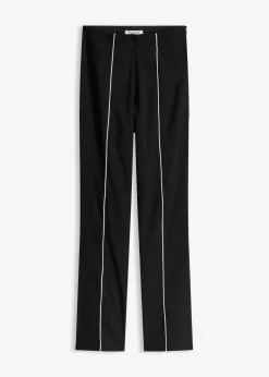 Pantalón elástico acampanado de bengalina