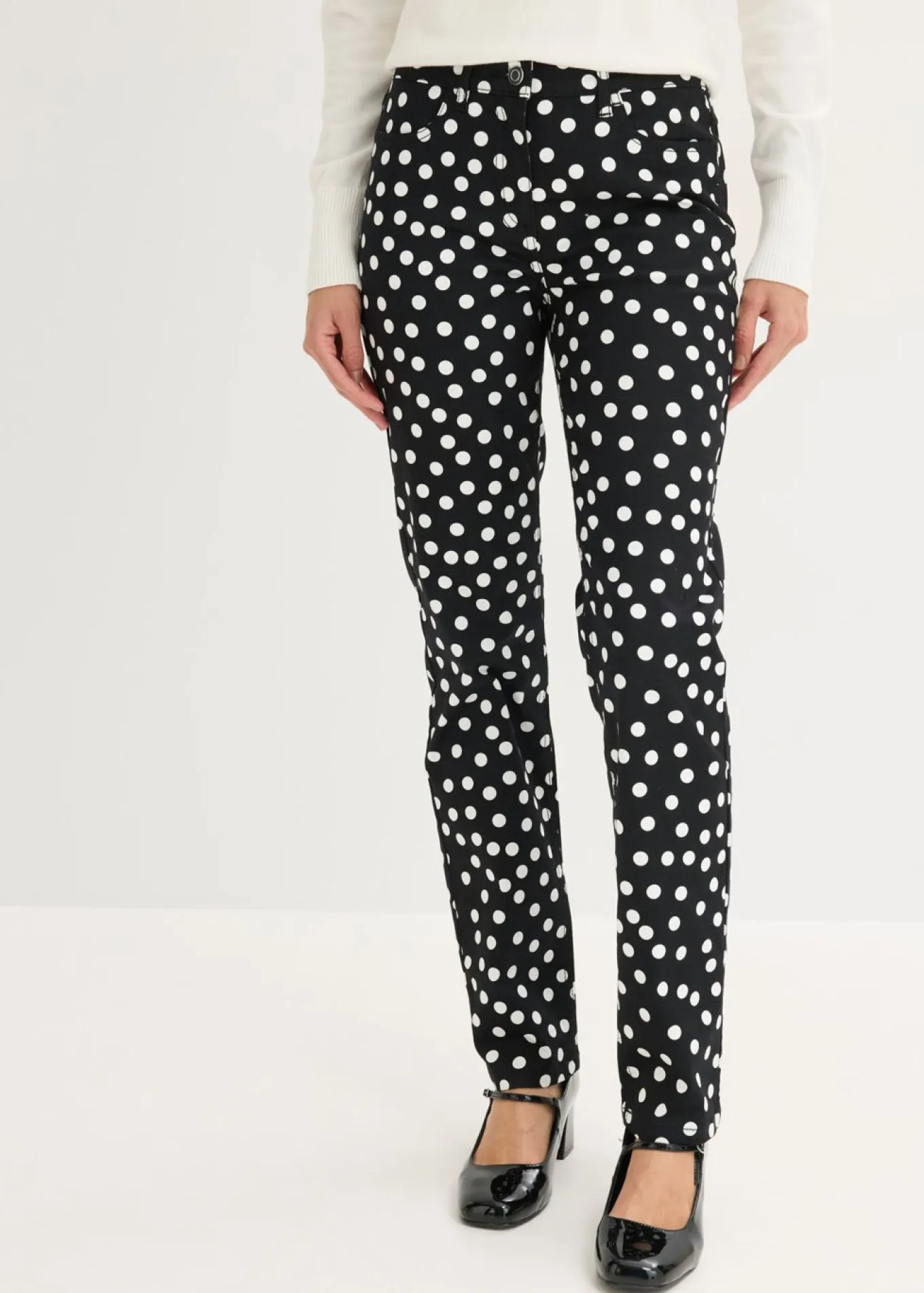 Pantalón elástico 5 bolsillos