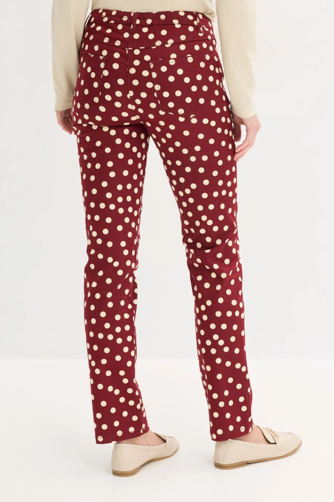 Pantalón elástico 5 bolsillos