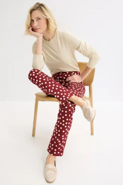 Pantalón elástico 5 bolsillos