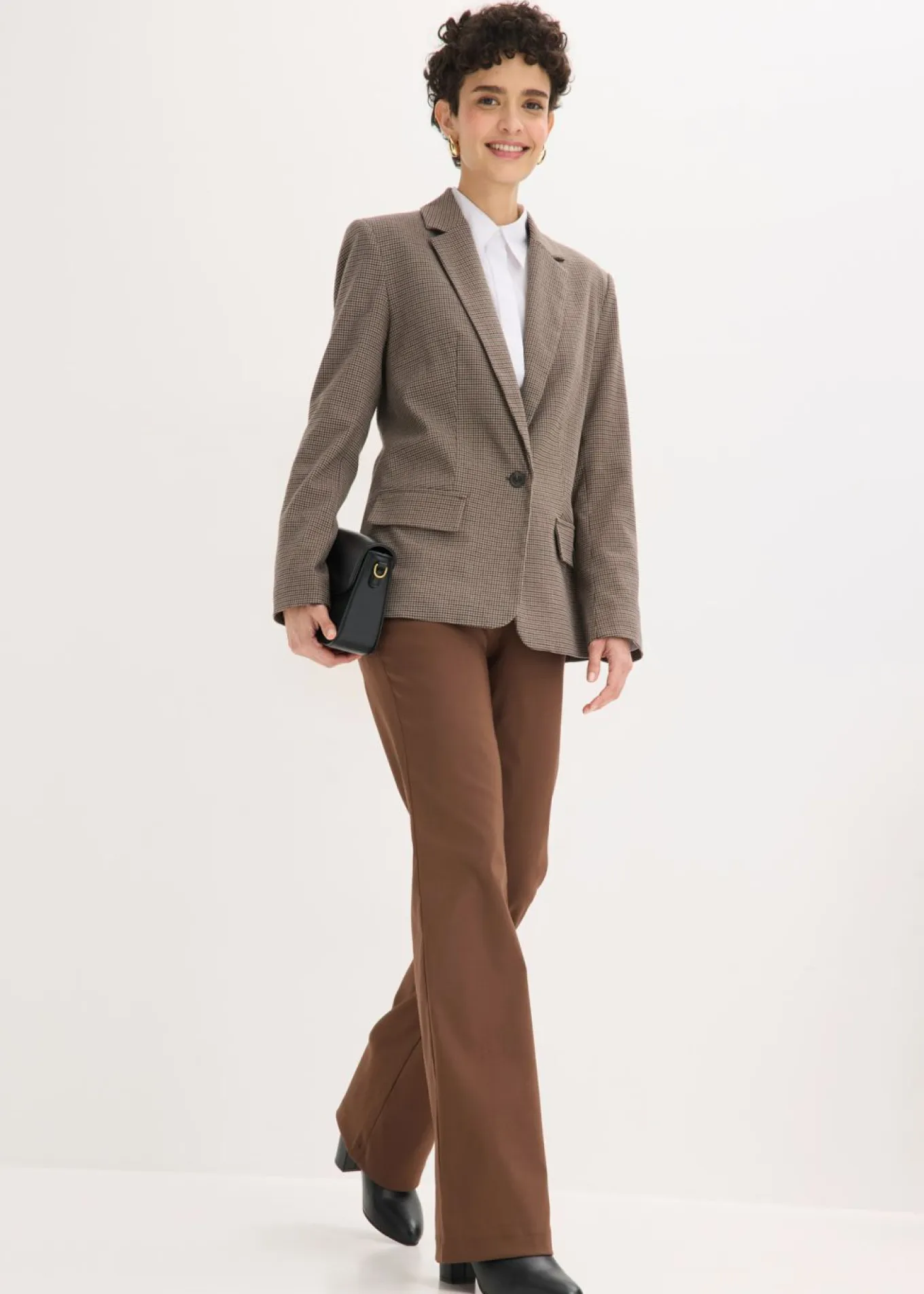Pantalón elástico, bootcut