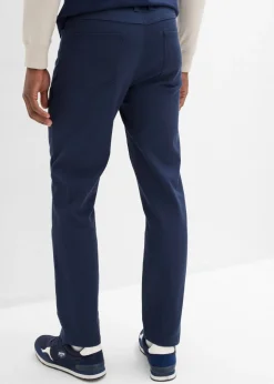 Pantalón elástico, classic fit, straight