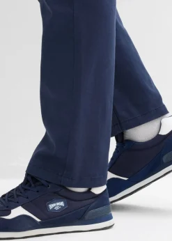 Pantalón elástico, classic fit, straight