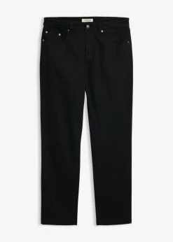 Pantalón elástico, classic fit, straight