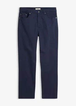 Pantalón elástico, classic fit, straight
