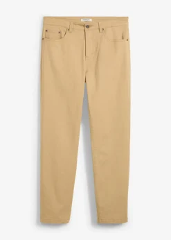 Pantalón elástico, classic fit, straight