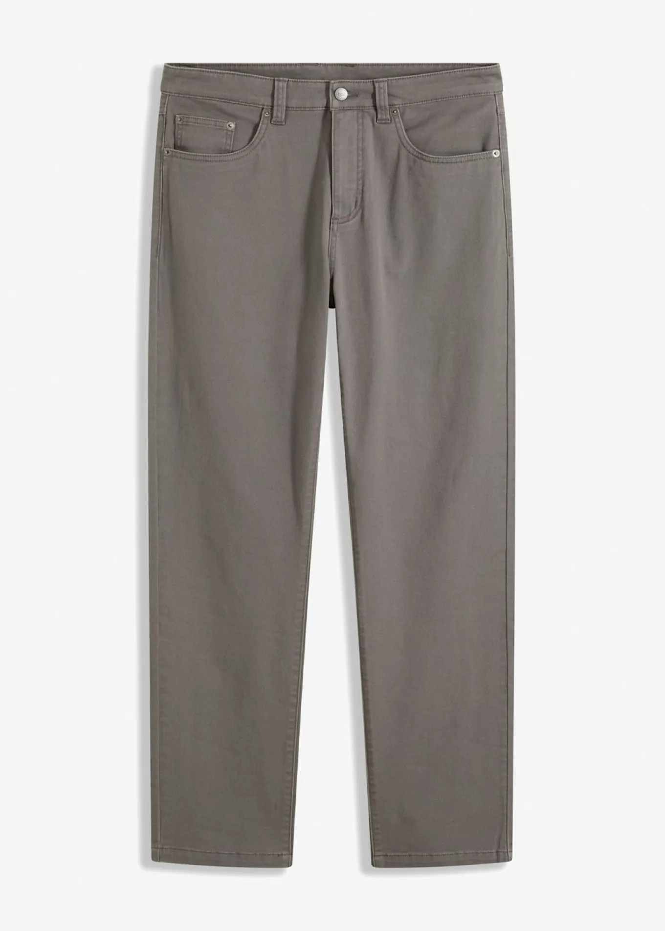 Pantalón elástico, classic fit, straight