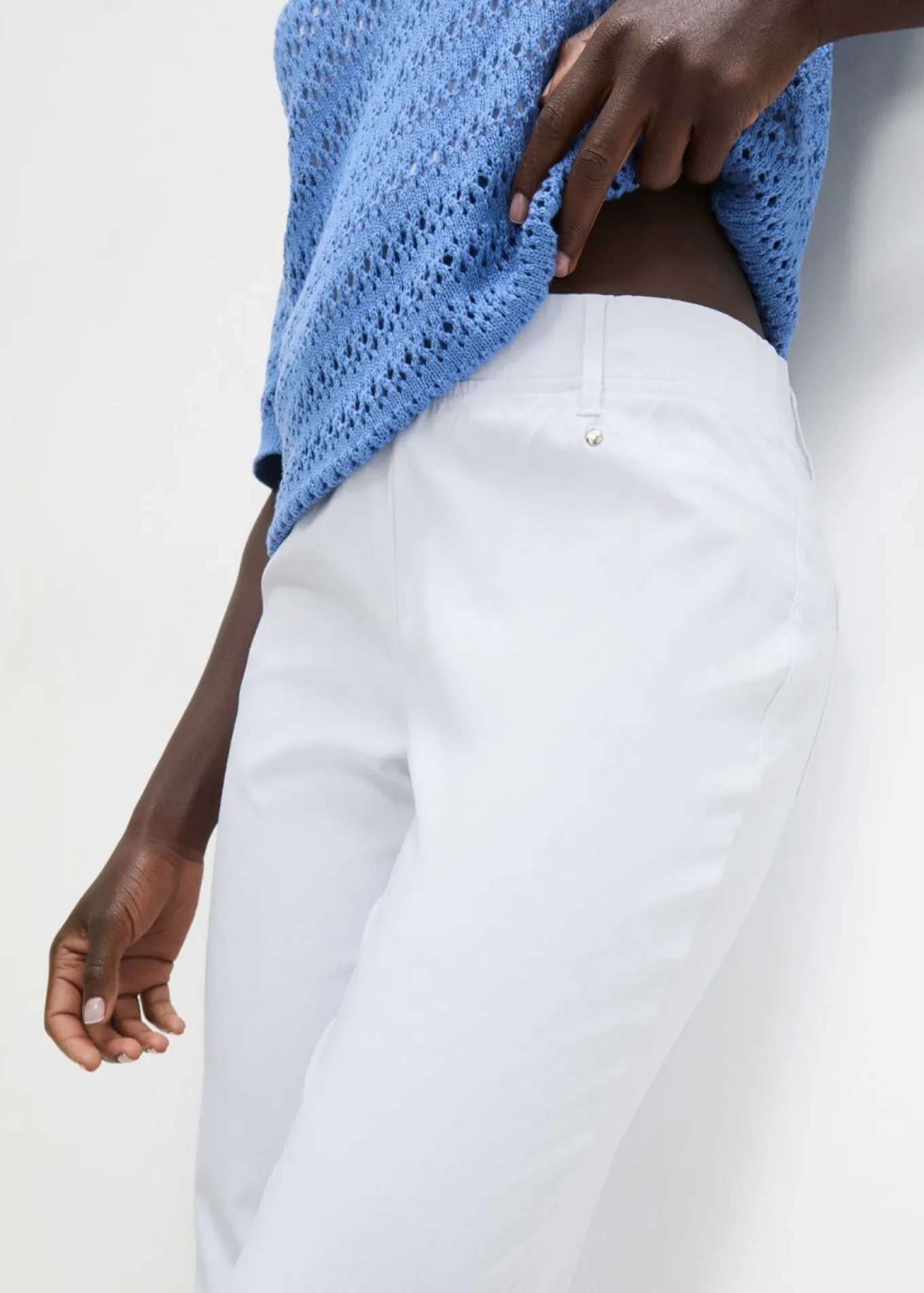 Pantalón elástico con cintura antideslizante