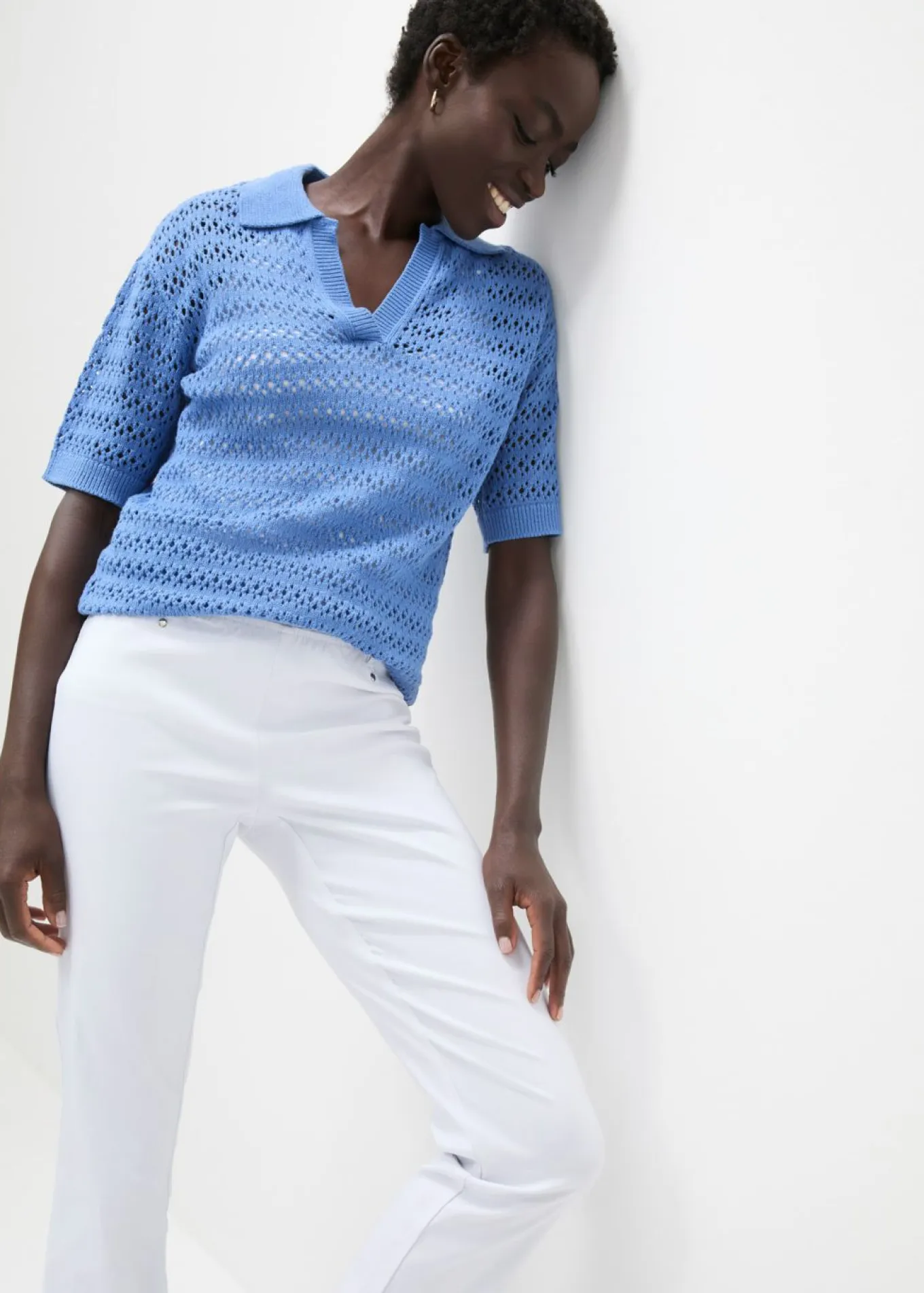 Pantalón elástico con cintura antideslizante