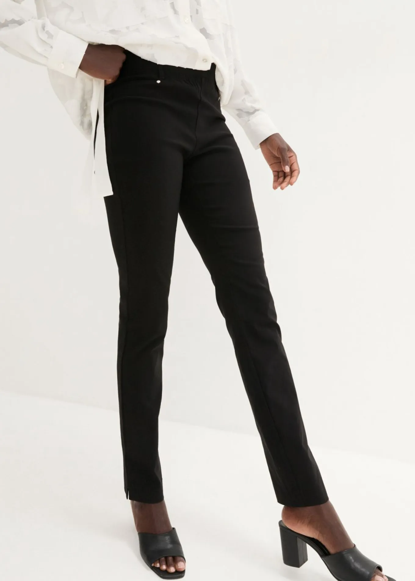 Pantalón elástico con cintura antideslizante