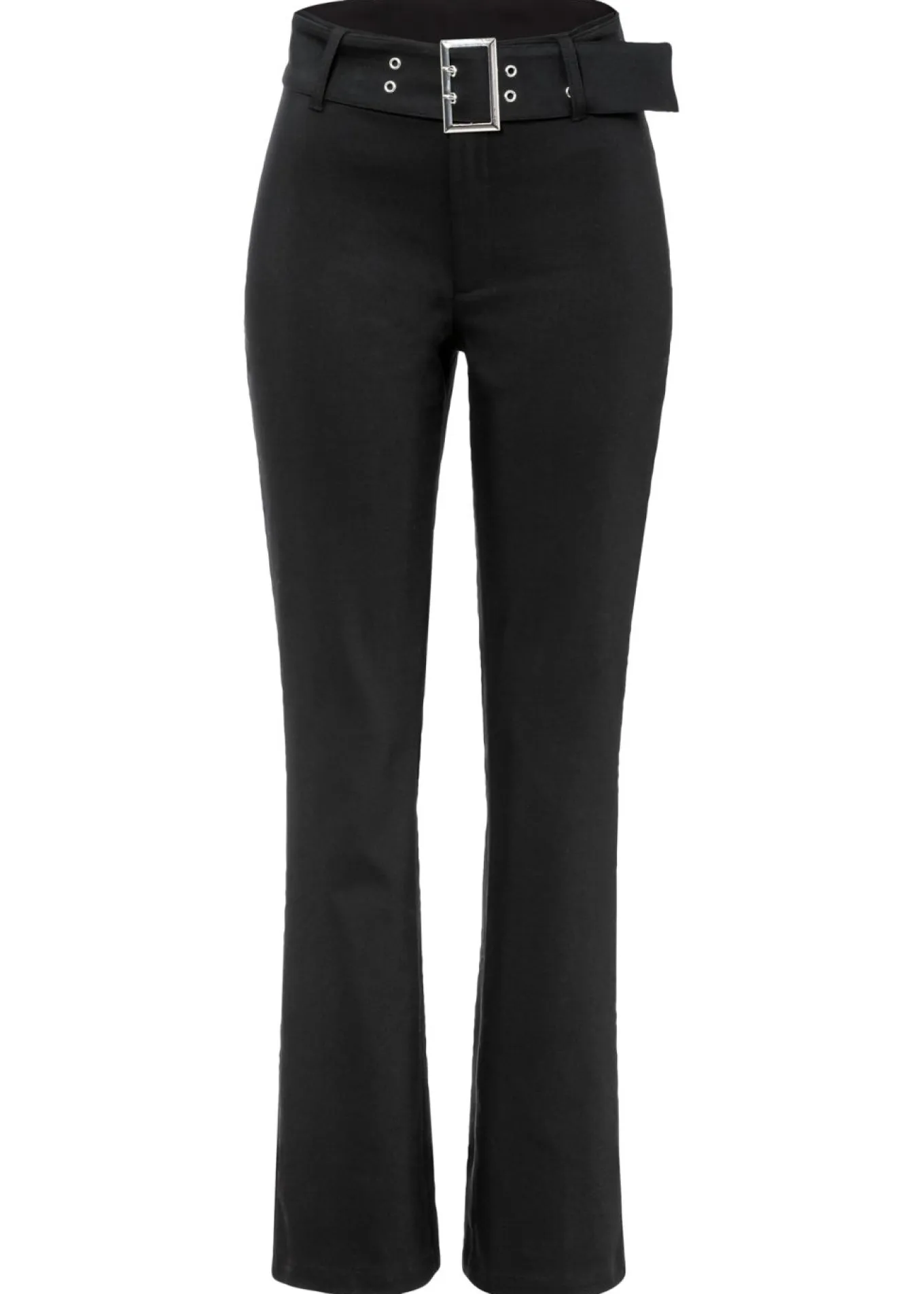 Pantalón elástico con cinturón