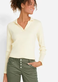 Pantalón elástico con efecto arrugado