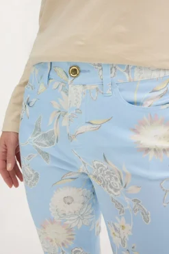 Pantalón elástico con estampado