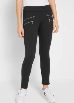 Pantalón elástico con mezcla de algodón orgánico