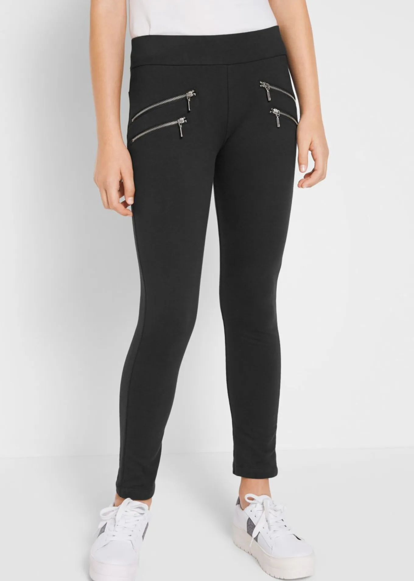 Pantalón elástico con mezcla de algodón orgánico
