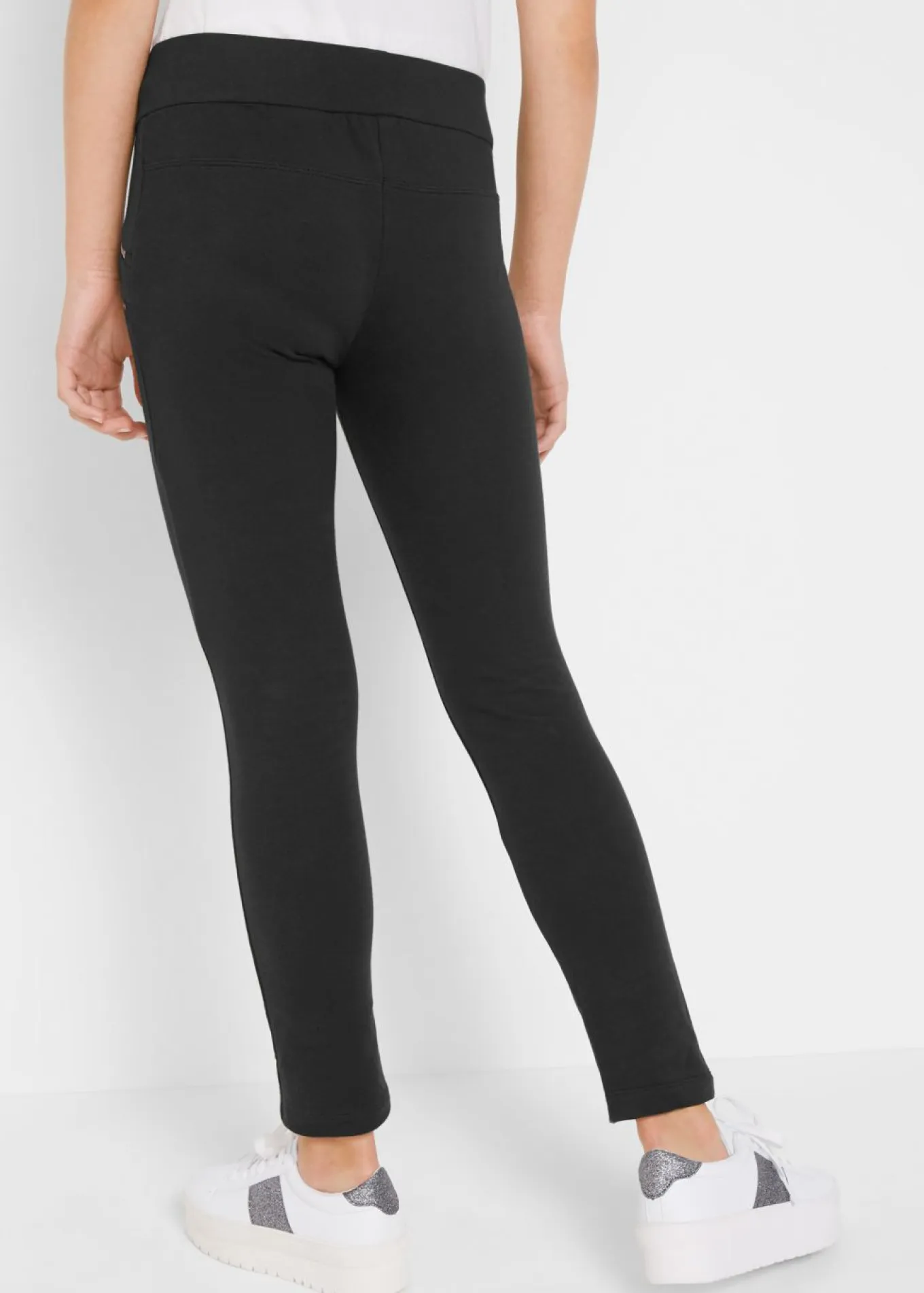 Pantalón elástico con mezcla de algodón orgánico