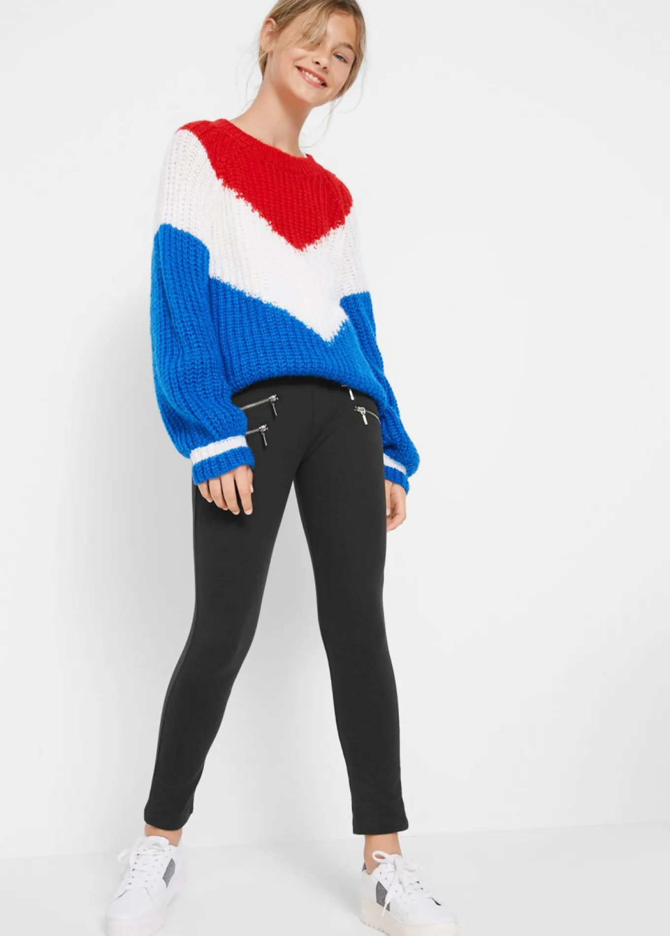 Pantalón elástico con mezcla de algodón orgánico