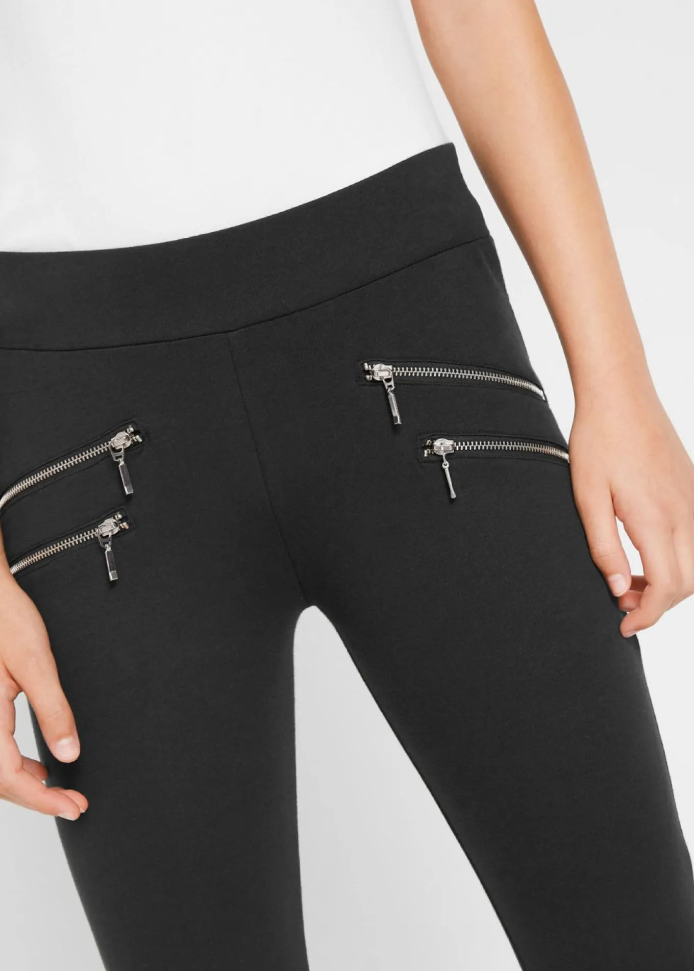 Pantalón elástico con mezcla de algodón orgánico
