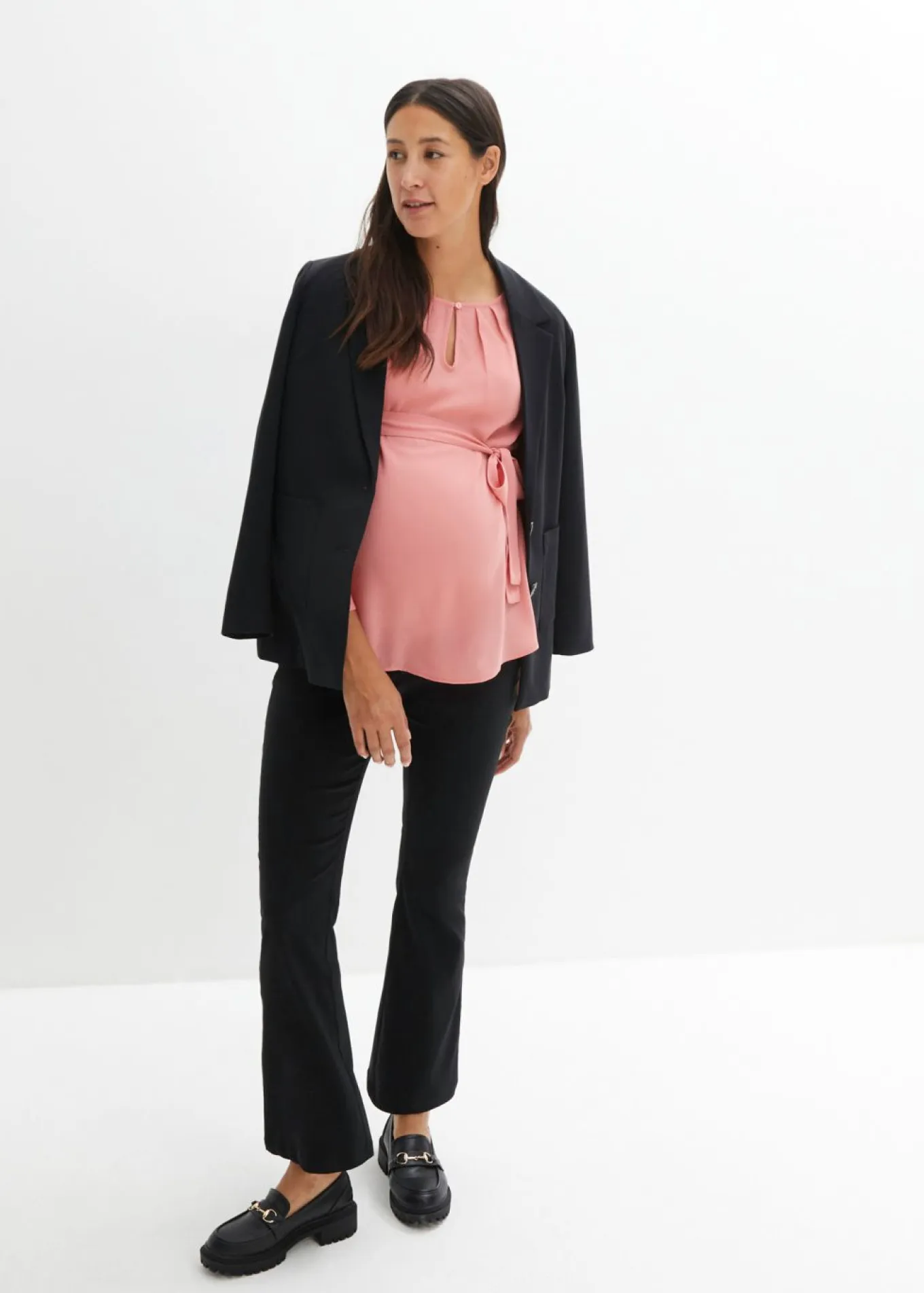 Pantalón elástico con viscosa