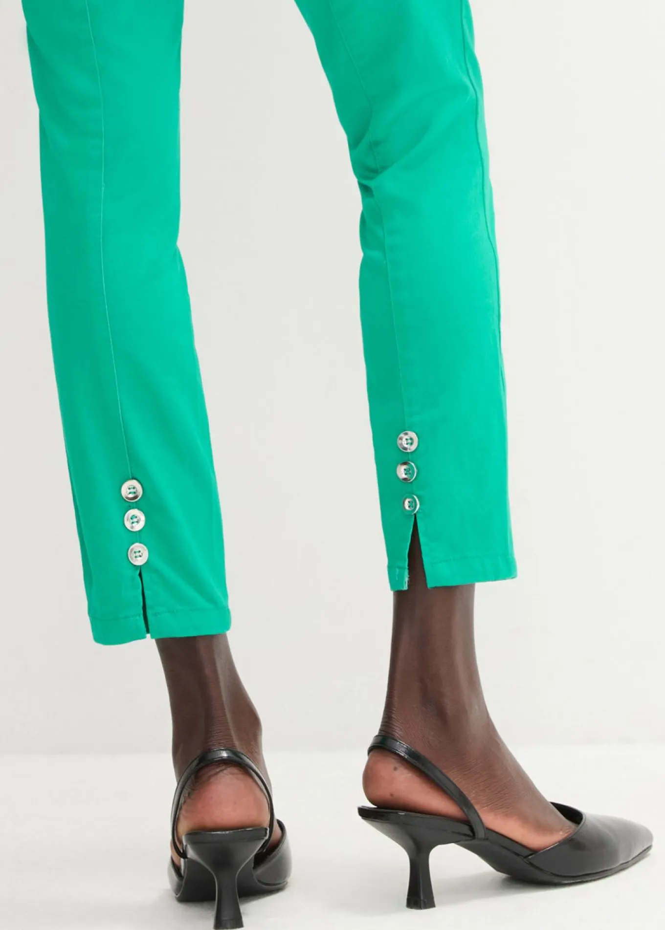 Pantalón elástico de algodón