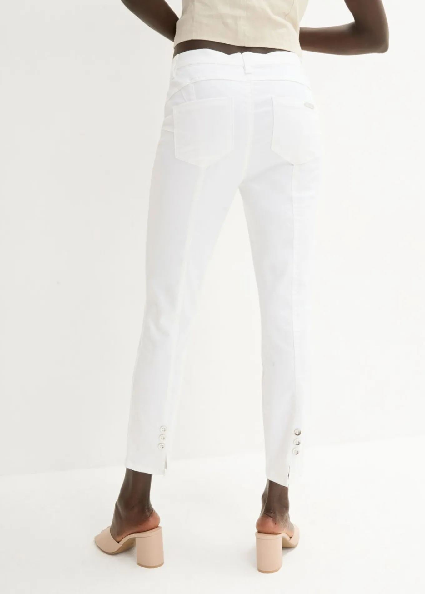 Pantalón elástico de algodón