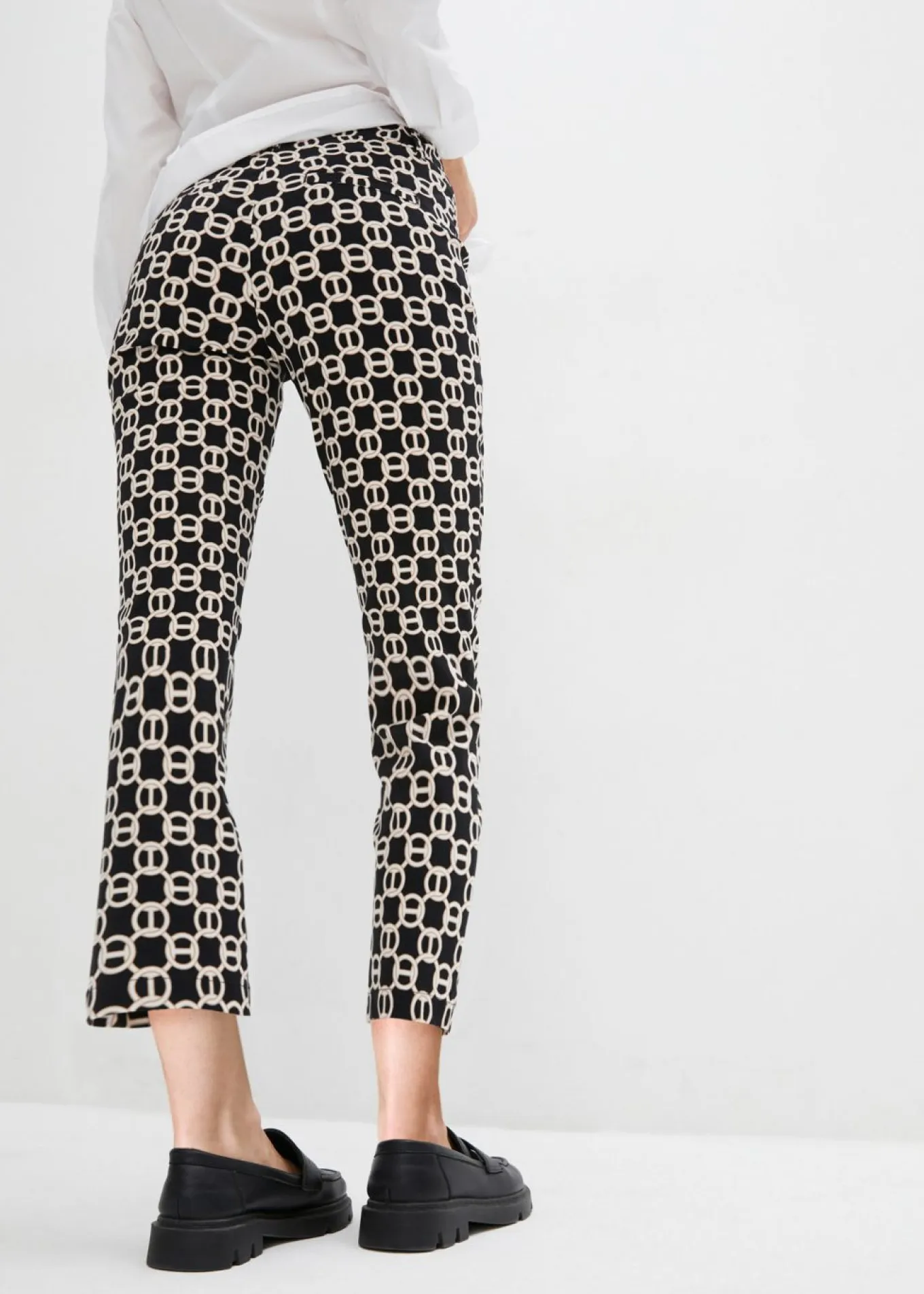 Pantalón elástico de bengalina