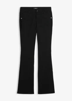 Pantalón elástico de bengalina, bootcut
