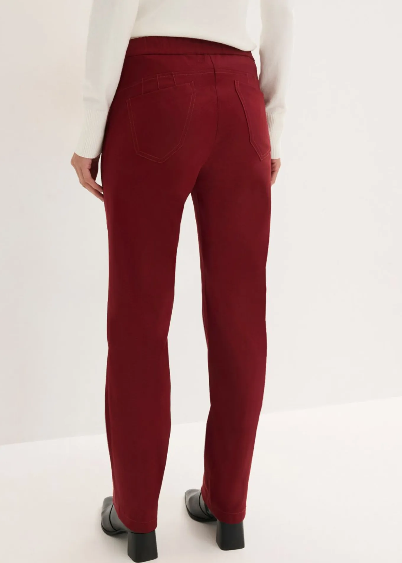 Pantalón elástico de bengalina