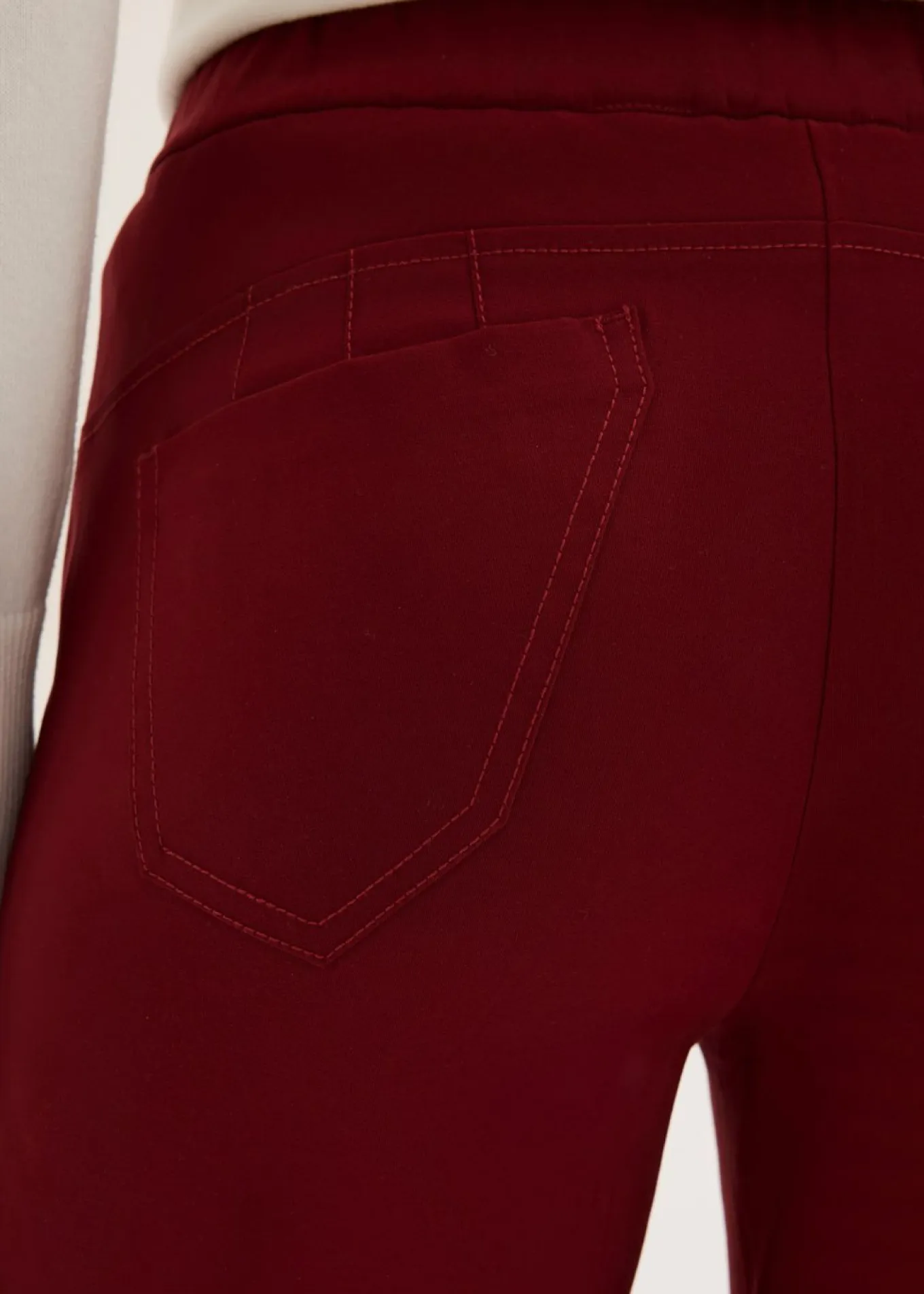 Pantalón elástico de bengalina