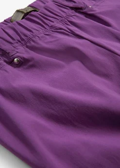 Pantalón elástico de corte capri con cintura elástica