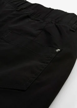 Pantalón elástico de corte capri con cintura elástica