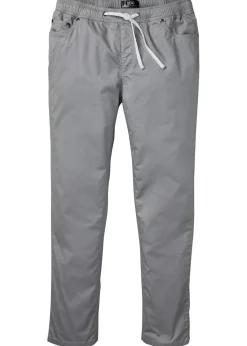 Pantalón elástico de corte regular y recto