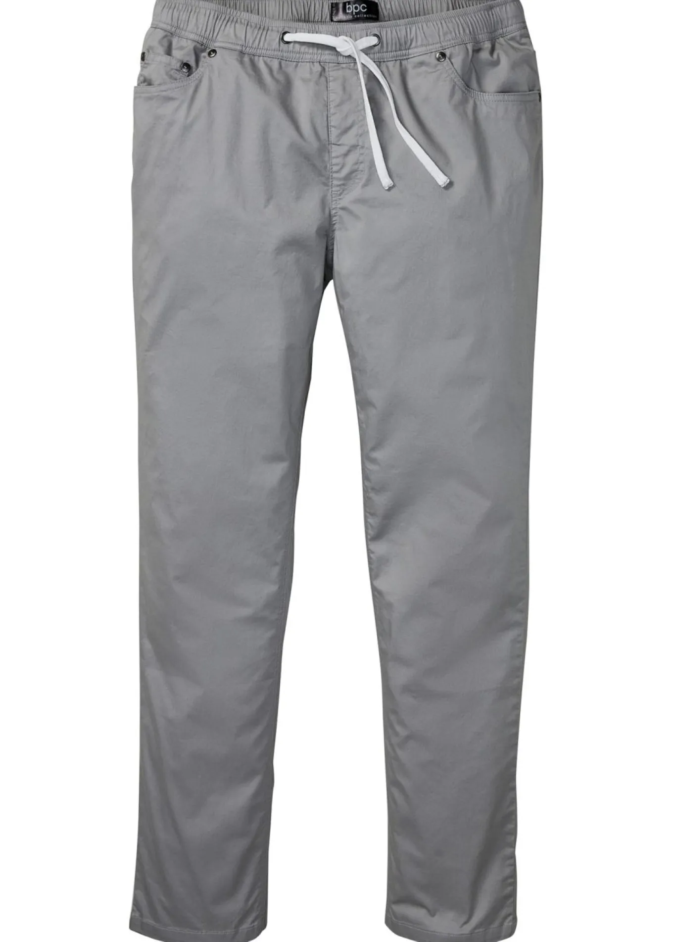 Pantalón elástico de corte regular y recto