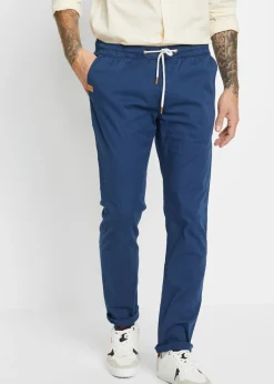 Pantalón elástico de corte recto y ajustado
