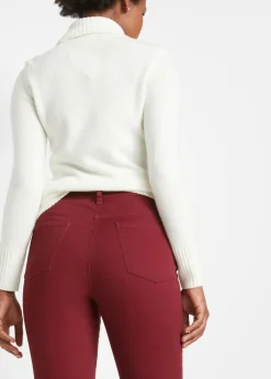 Pantalón elástico de corte slim