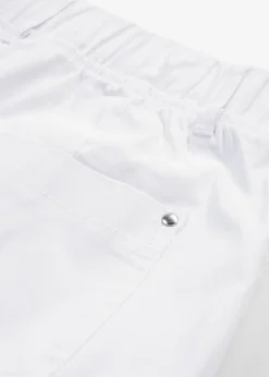 Pantalón elástico de corte capri con cintura elástica