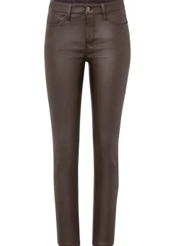Pantalón elástico de mezcla de viscosa