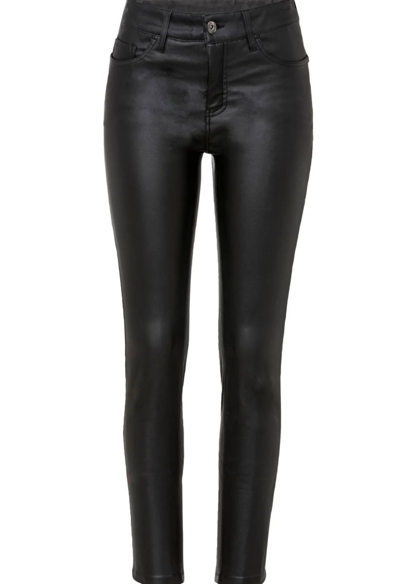 Pantalón elástico de mezcla de viscosa
